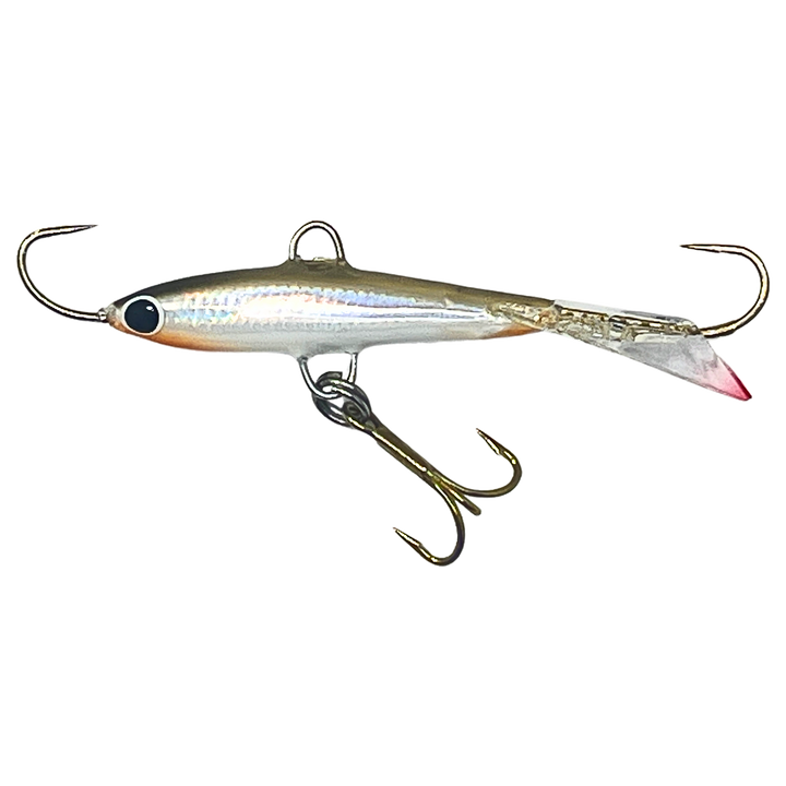 PP-Lures Lyijy7 Tasapainopilkki 10g 70mm 009 sivulta, pää vasemmalla