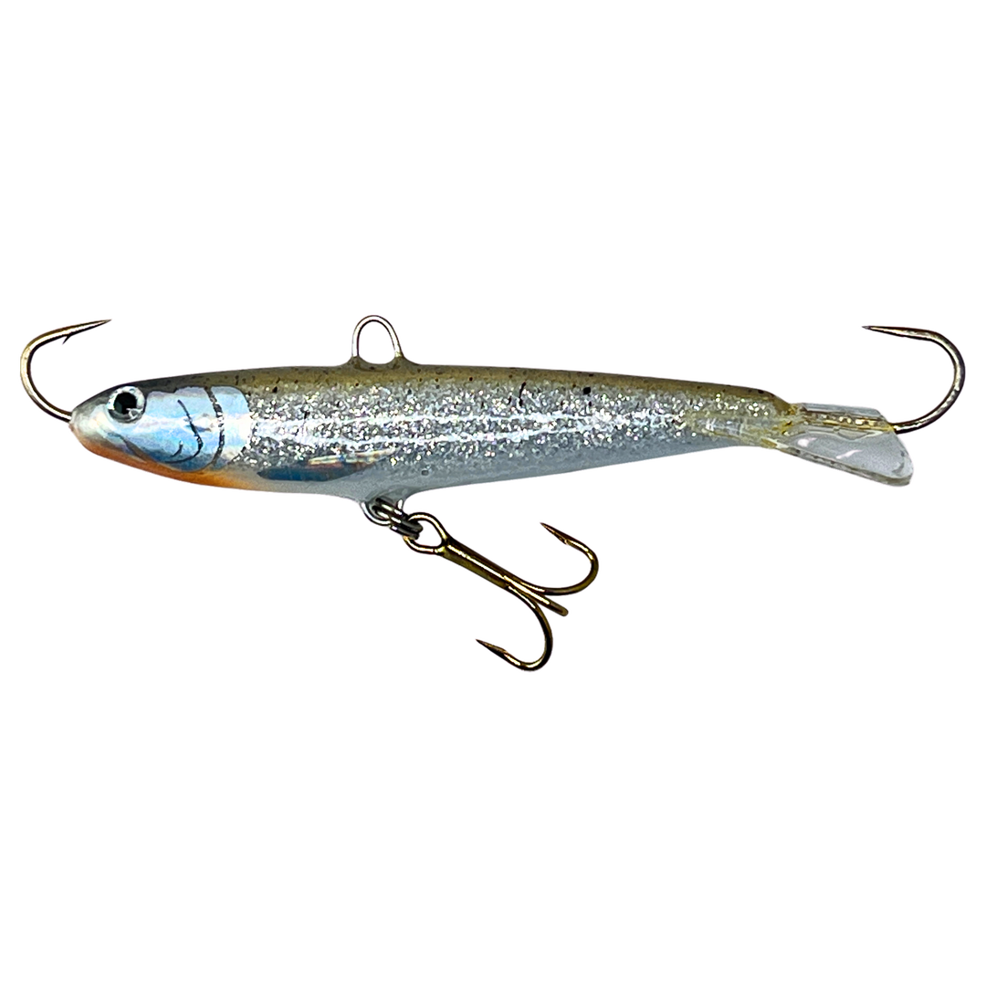 PP-Lures Noutaja kevennetty Tasapainopilkki 20g 100mm 001 sivulta, pää vasemmalla