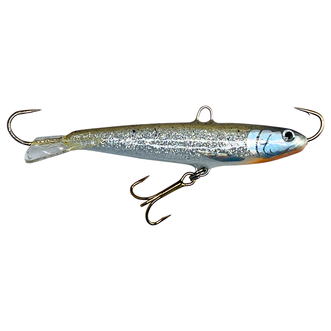 PP-Lures Noutaja kevennetty Tasapainopilkki 20g 100mm 001 sivulta, pää oikealla