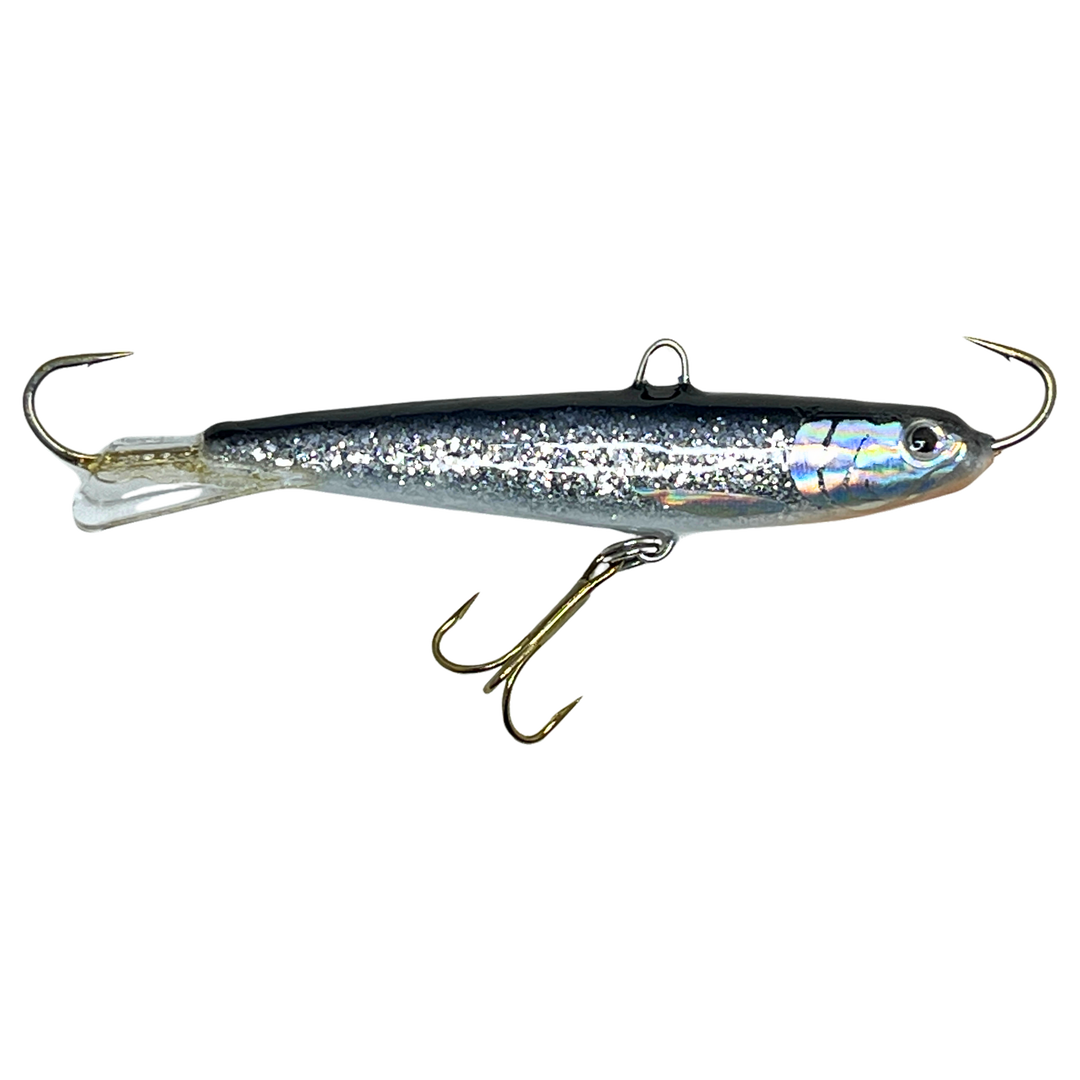 PP-Lures Noutaja kevennetty Tasapainopilkki 20g 100mm 010 sivulta, pää oikealla