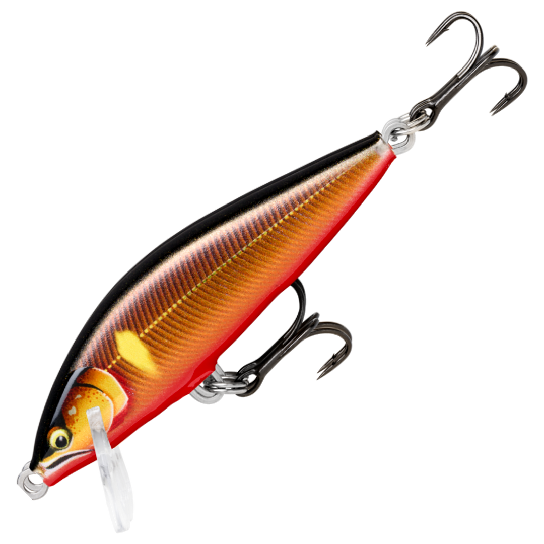 Rapala CountDown Elite Vaappu 5,5cm 5g, väri GDGA: musta selkä, kultainen kylki ja punainen vatsa