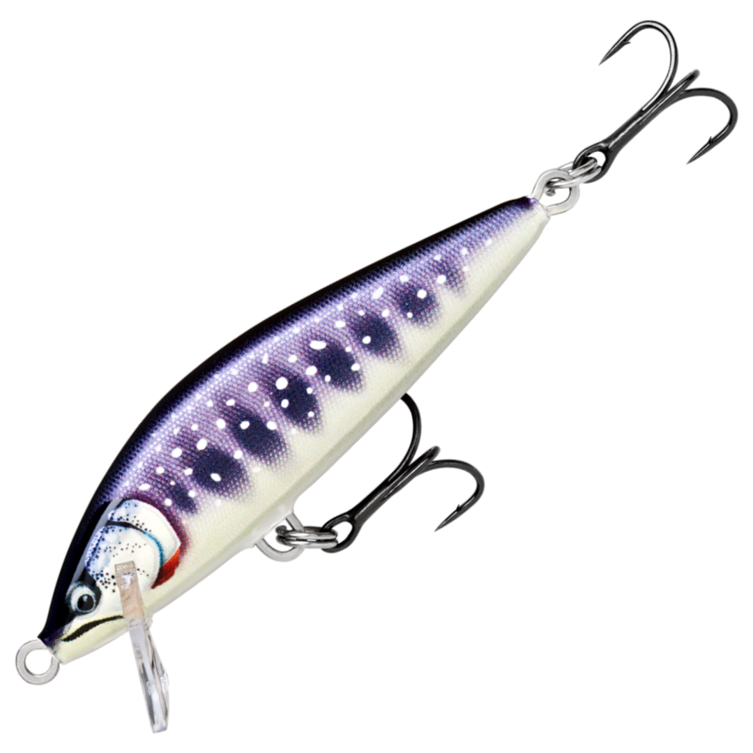 Rapala CountDown Elite Vaappu 5,5cm 5g, väri GDIW: violetti selkä, tummat laikut ja hopeinen kylki