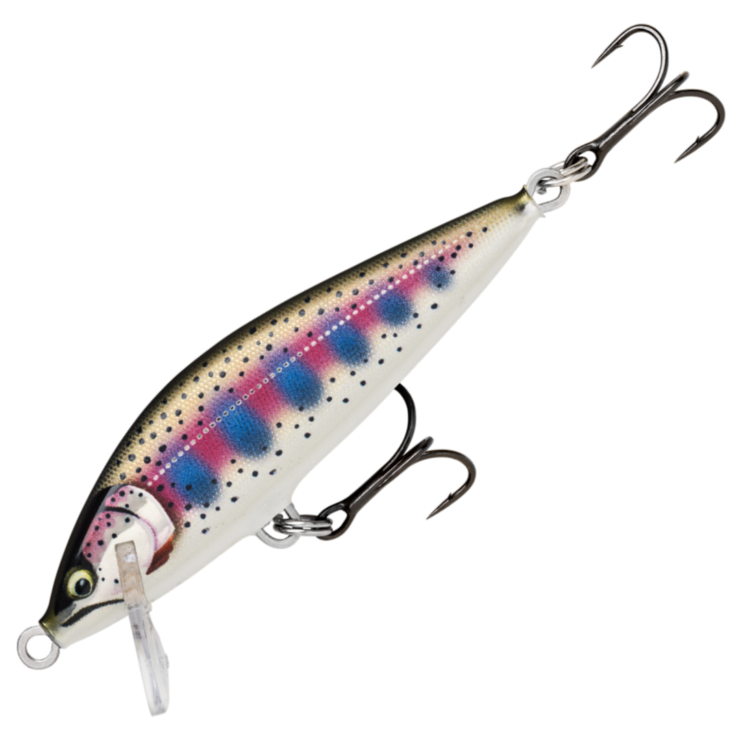 Rapala CountDown Elite Vaappu 5,5cm 5g, väri GDRT: oliivinruskea selkä, mustat pilkut ja punainen raita