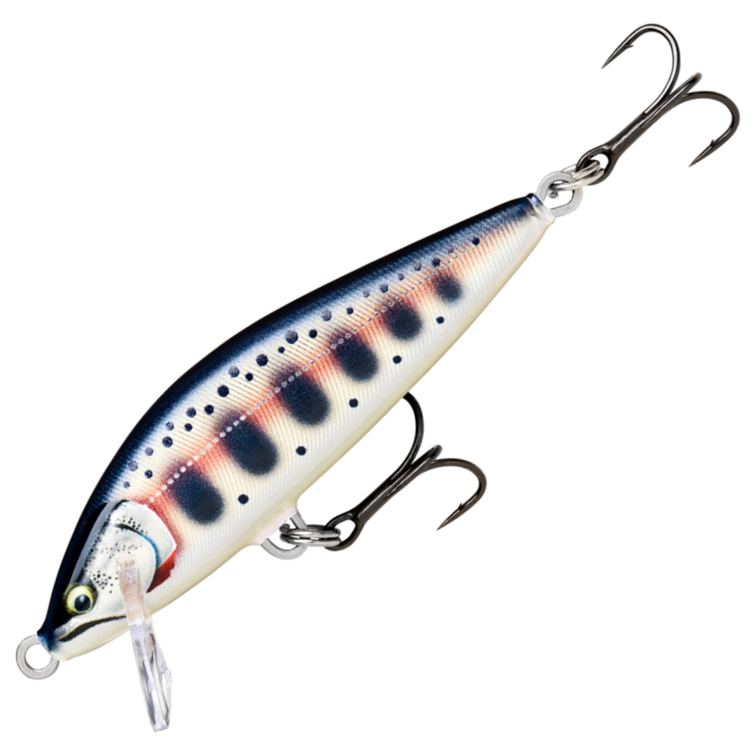 Rapala CountDown Elite Vaappu 5,5cm 5g, väri GDYM: sininen selkä, mustat pilkut ja tummat laikut