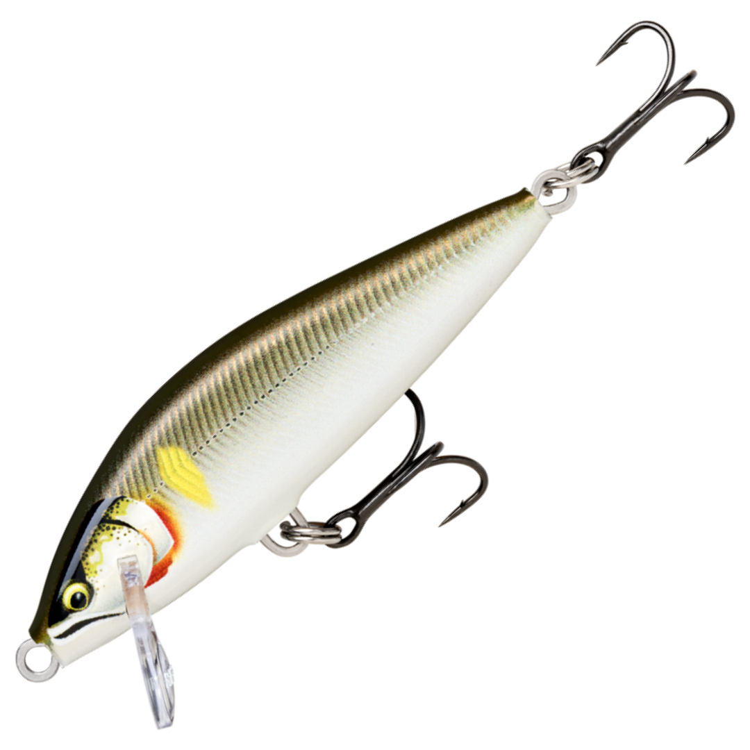 Rapala CountDown Elite Vaappu 7,5cm 10g, väri GDAY: tumma selkä, hopeinen kylki ja keltainen täplä