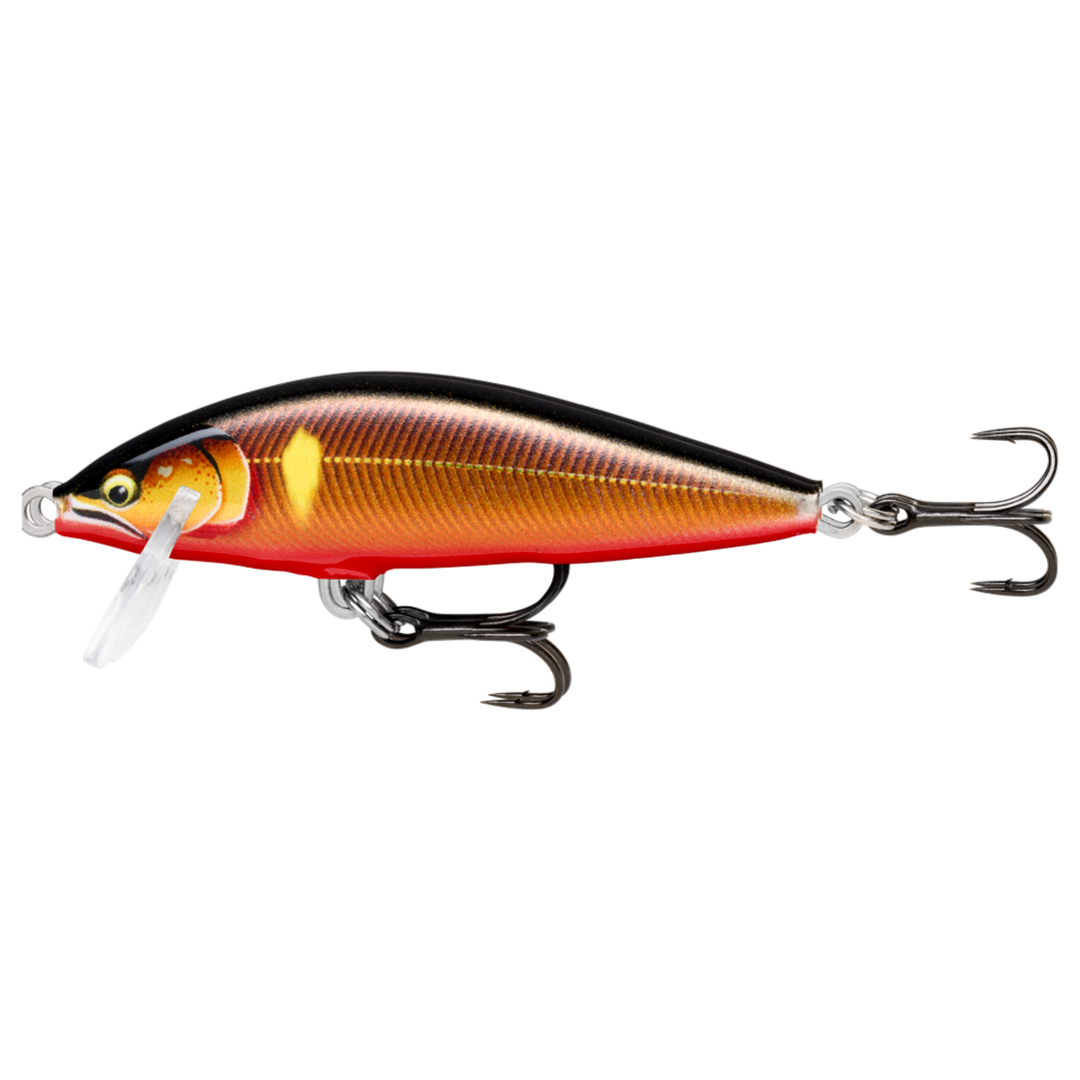 Rapala CountDown Elite Vaappu 7,5cm 10g GDGA sivulta, pää vasemmalla