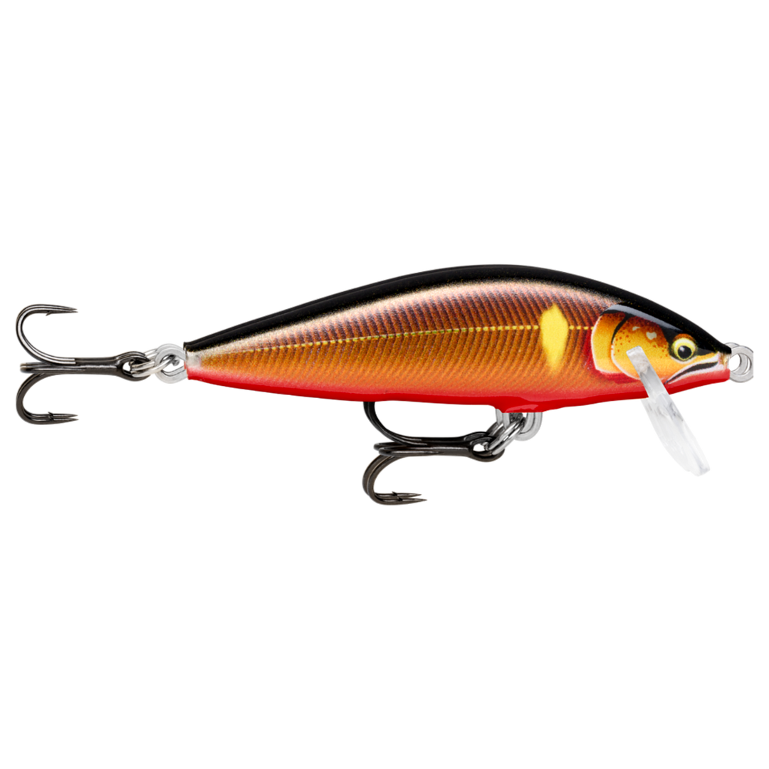 Rapala CountDown Elite Vaappu 7,5cm 10g GDGA sivulta, pää oikealla