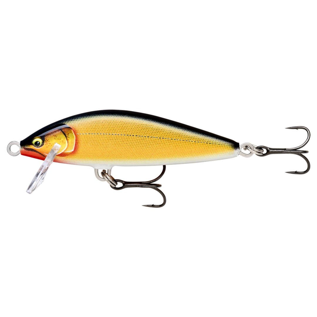 Rapala CountDown Elite Vaappu 7,5cm 10g GDGS sivulta, pää vasemmalla