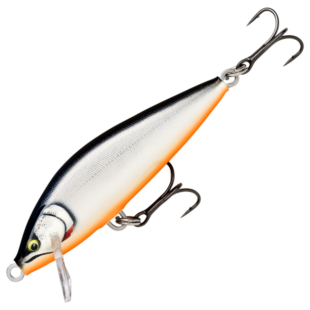 Rapala CountDown Elite Vaappu 7,5cm 10g, väri GDSS: musta selkä, hopeinen kylki ja oranssi vatsa