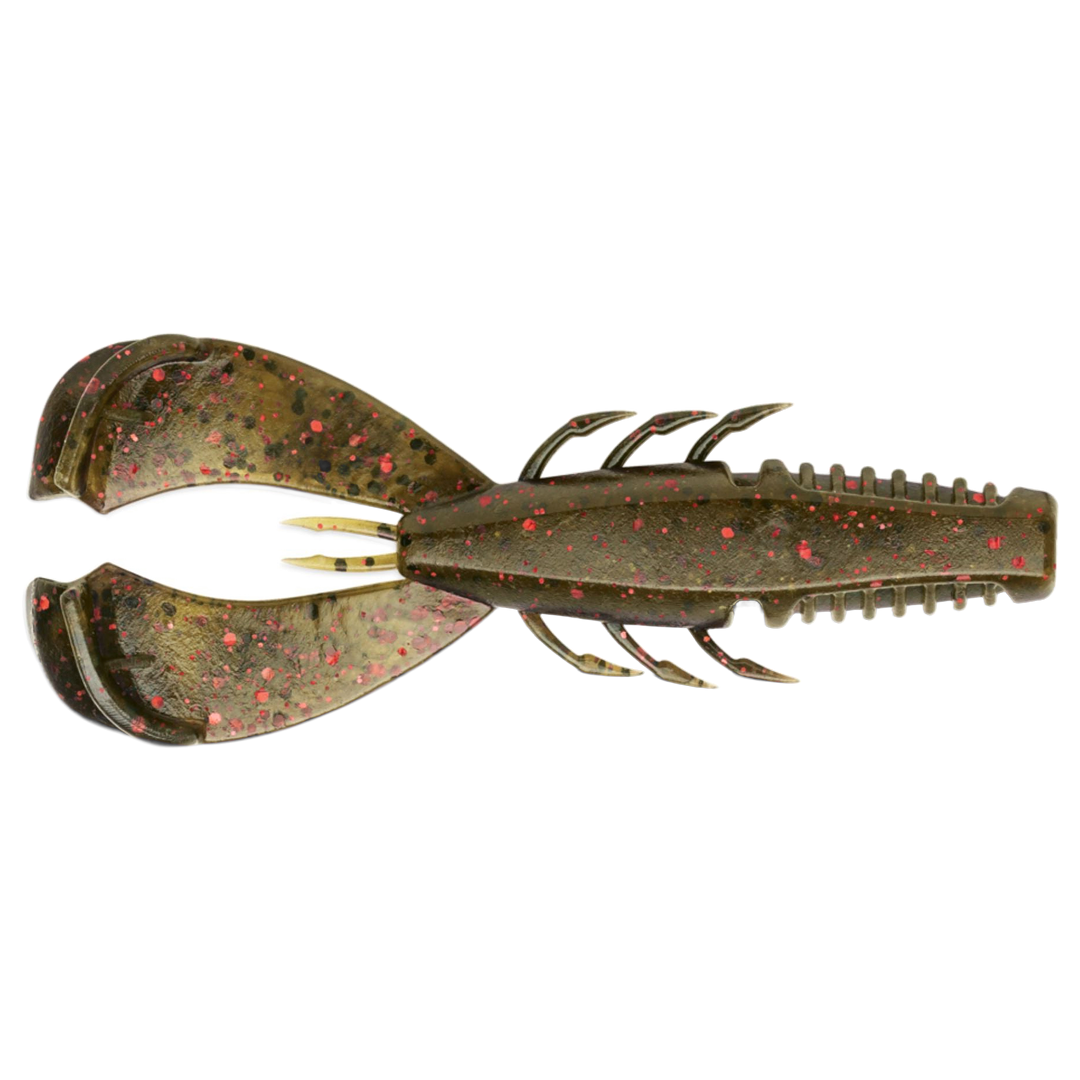 Rapala Crushcity CleanUp Craw Rapujigi 3.5" California Craw alapuolelta, pää vasemmalla