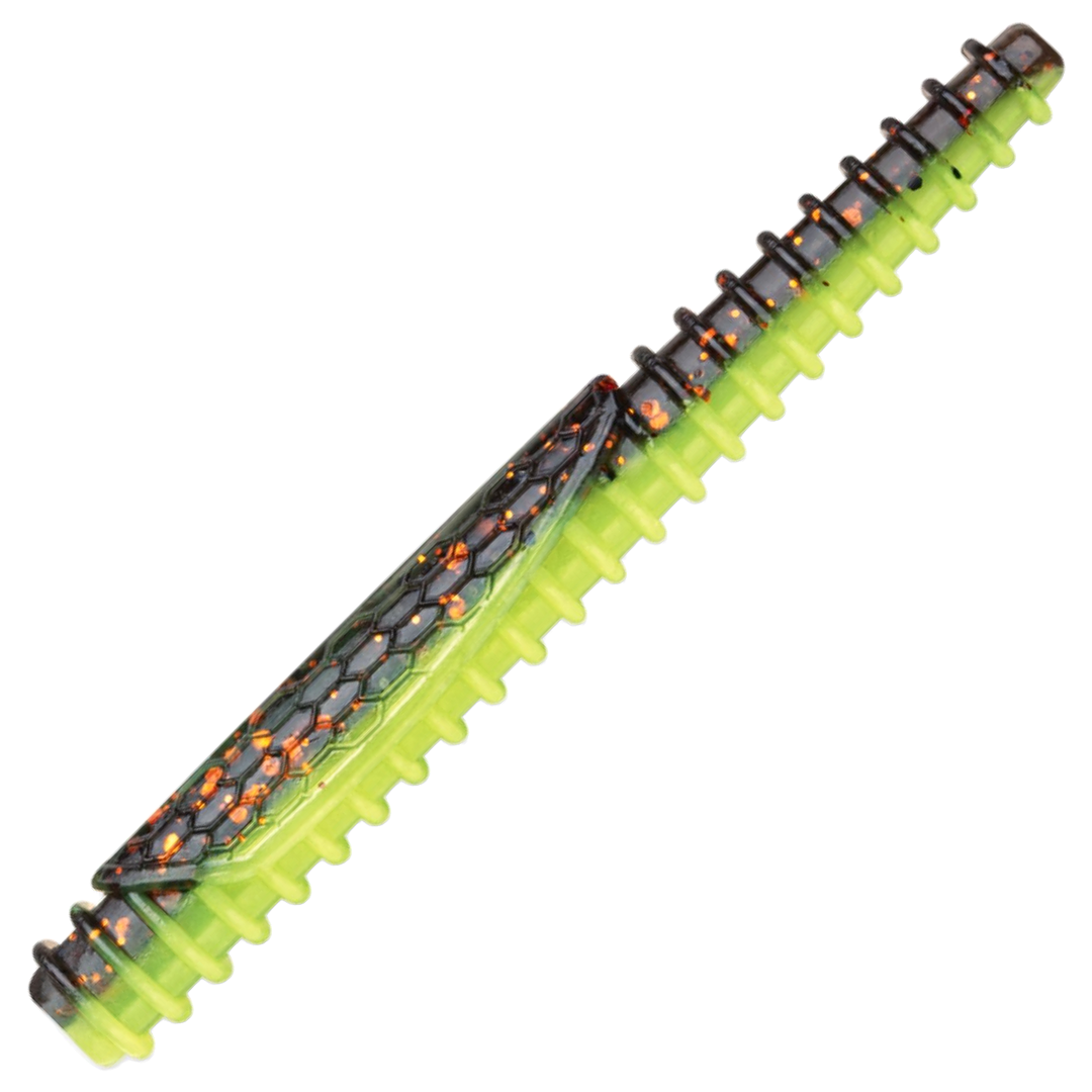 Rapala Crushcity Ned'S BLT NE Jigi 3", väri Coppertreuse: kuparihileinen tumma selkä ja keltavihreä vatsa