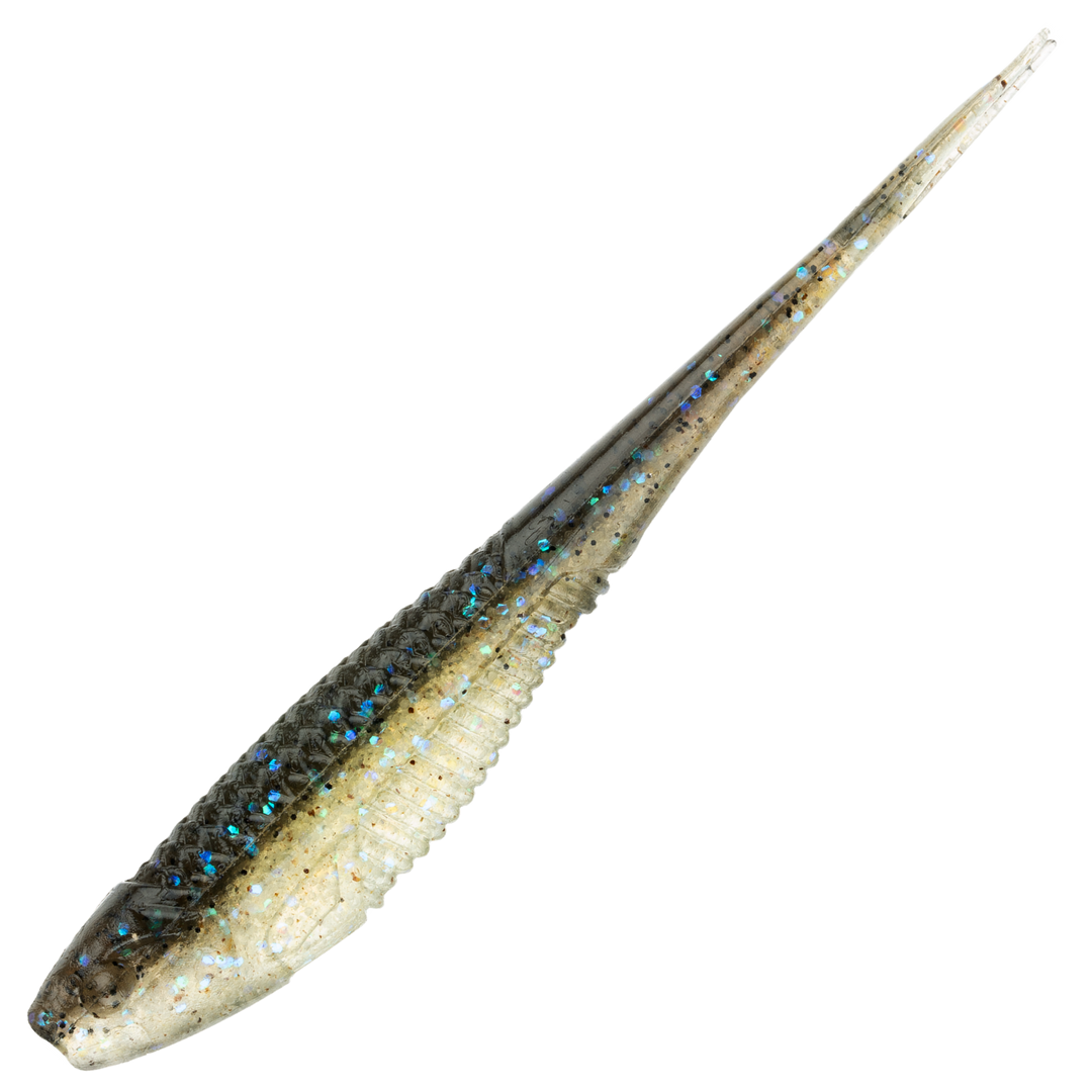 Rapala Crushcity The Jerk Jigi 3.75", väri Baitfish: tumma selkä, siniset hileet ja hopeinen kylki