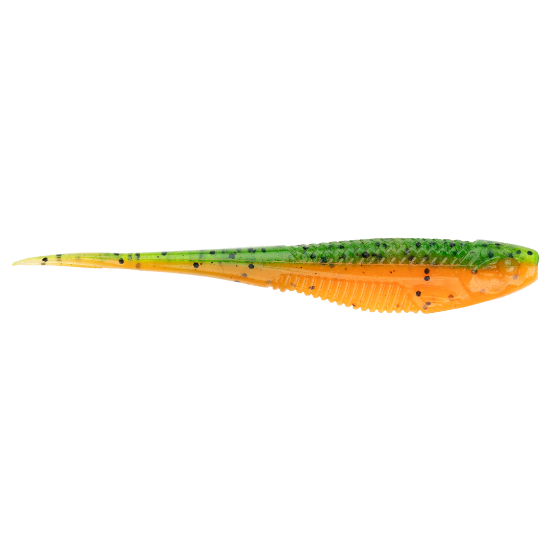 Rapala Crushcity The Jerk Jigi 3.75" Rockmelon sivulta, pää oikealla