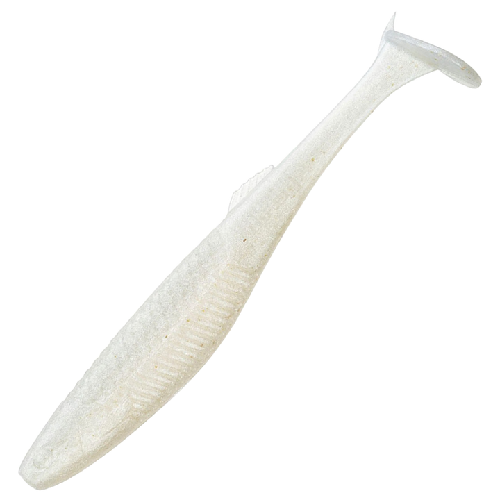 Rapala Crushcity The Kickman Jigi 3", väri Pearl White: helmenvalkoinen runko