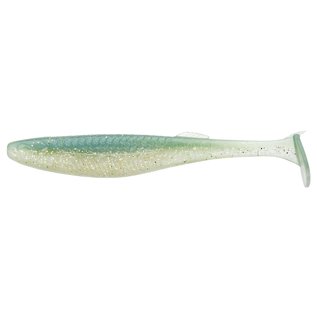 Rapala Crushcity The Kickman Jigi 3" Sexy Shad sivulta, pää vasemmalla
