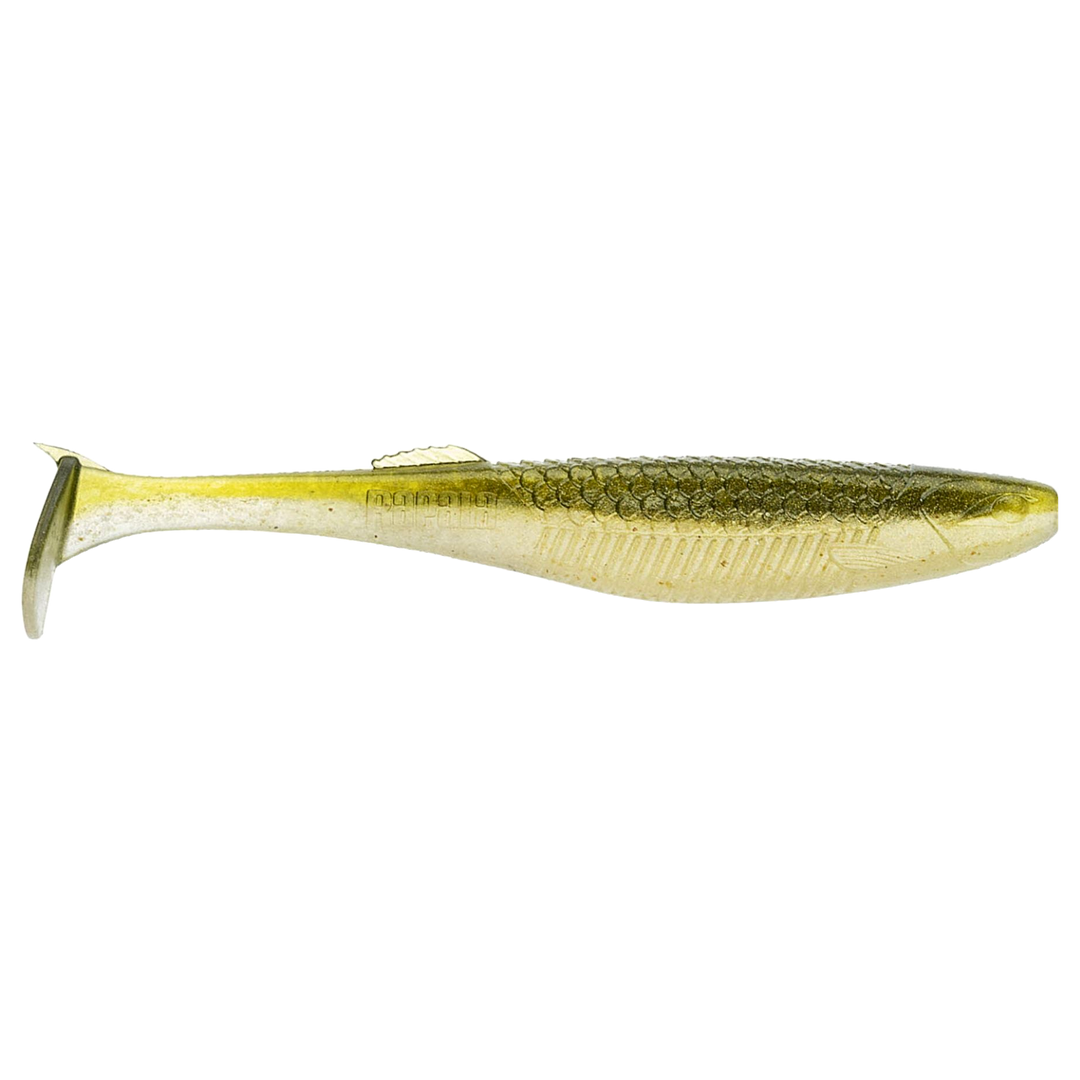 Rapala Crushcity The Kickman Jigi 4" Ayu sivulta, pää oikealla