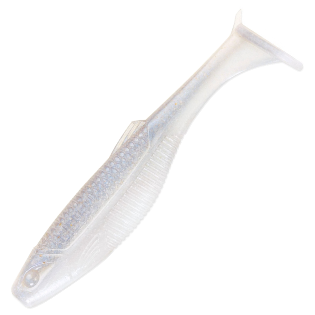 Rapala Crushcity The Mayor Jigi 4", väri Albino Shad: sinertävä selkä ja helmenvalkoinen kylki
