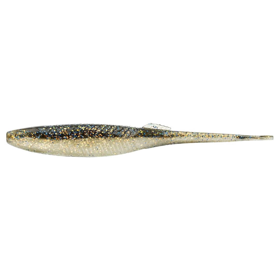 Rapala Crushcity The Stingman Jigi 3" Sparkle Shad sivulta, pää vasemmalla