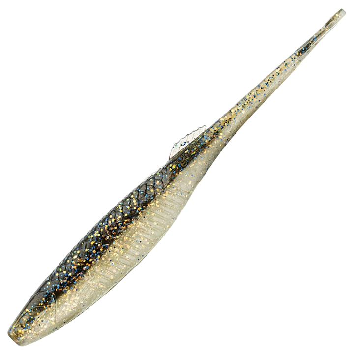 Rapala Crushcity The Stingman Jigi 4", väri Sparkle Shad: tumma hileinen selkä ja hopeinen kylki