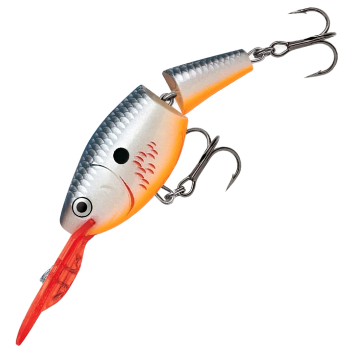 Rapala Jointed Shad Rap Vaappu 5cm 8g, väri Bleeding Original Shad: sininen selkä, hopeinen kylki ja oranssi vatsa