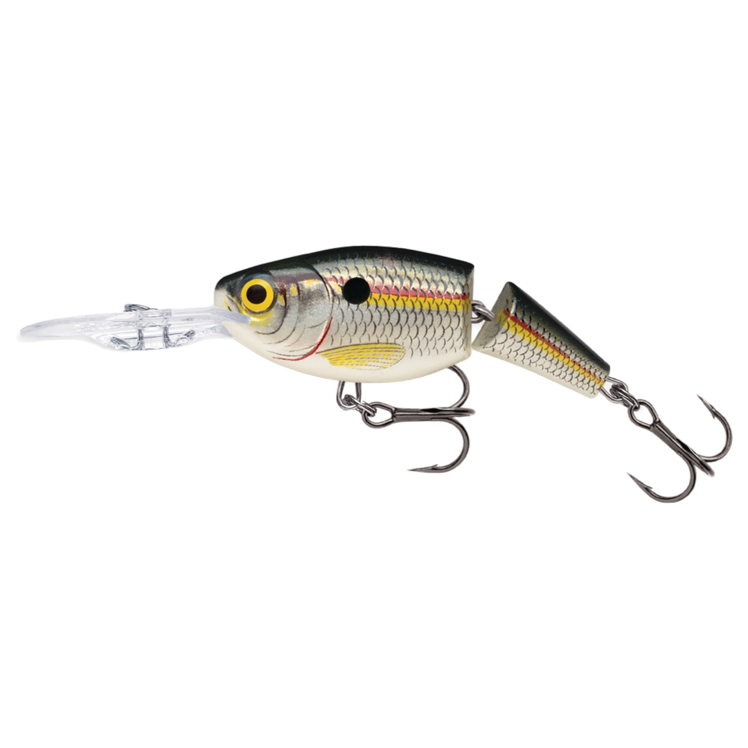 Rapala Jointed Shad Rap Vaappu 5cm 8g Shad (SD) sivulta, pää vasemmalla