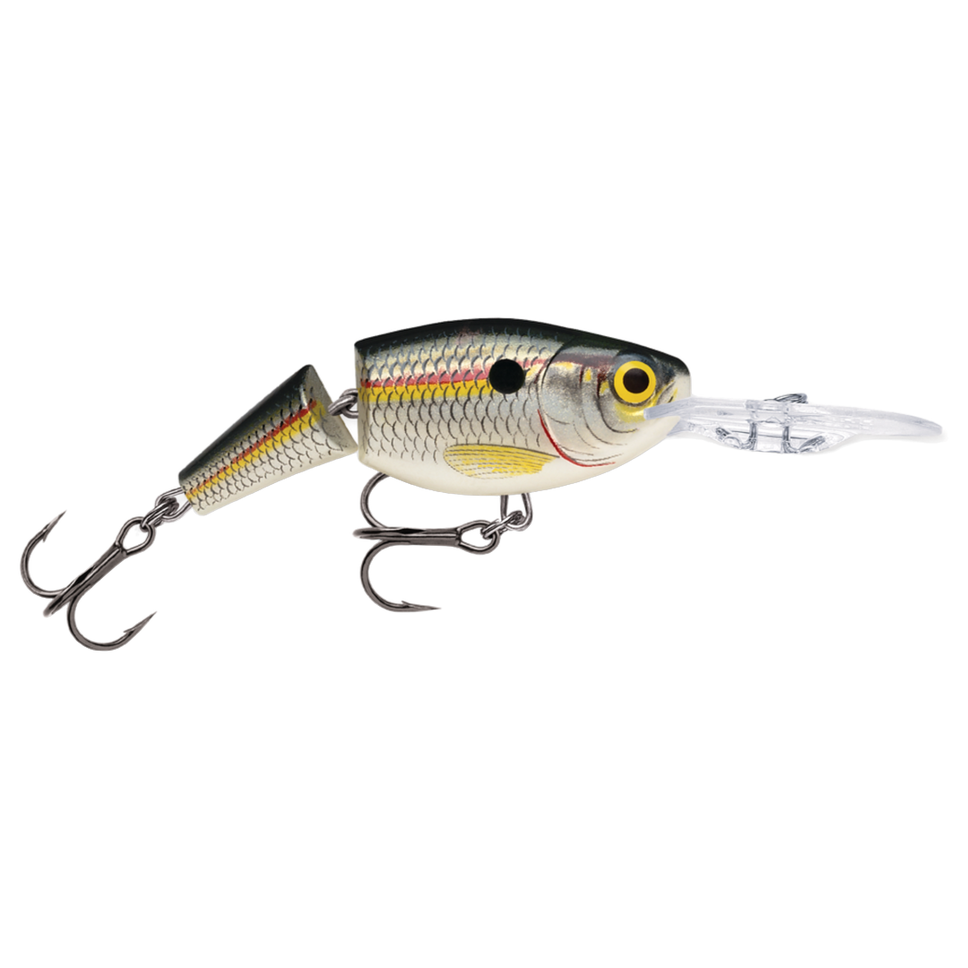 Rapala Jointed Shad Rap Vaappu 5cm 8g Shad (SD) sivulta, pää oikealla