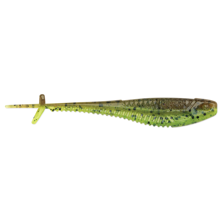 Rapala Mooch Minnow 3.5" Jigi 6kpl | Green Pumpkin Chartreuse Pepper