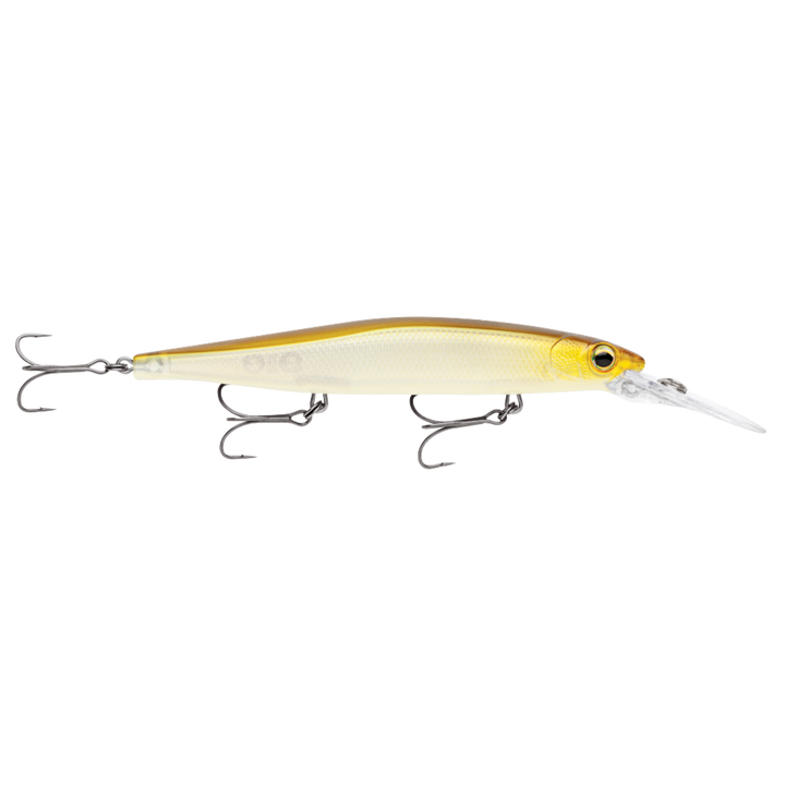 Rapala Precision Xtreme Deep Mavrik 11cm 15g Vaappu Ghost Minnow sivulta, pää oikealla