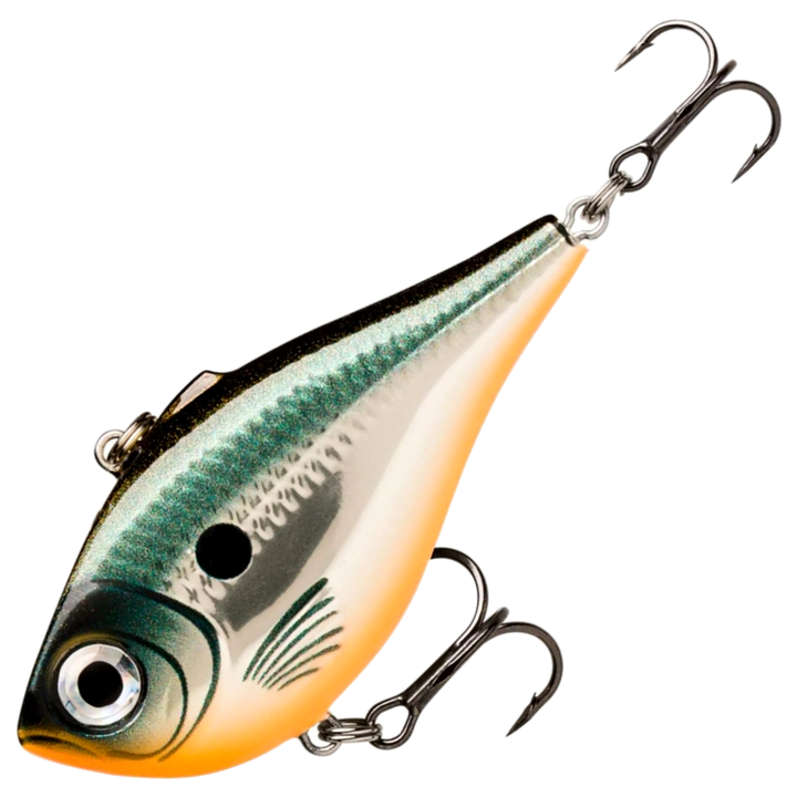 Rapala Rippin Rap Vaappu 9g 5cm, väri Halloween: musta selkä, vihreä kylki ja oranssi vatsa