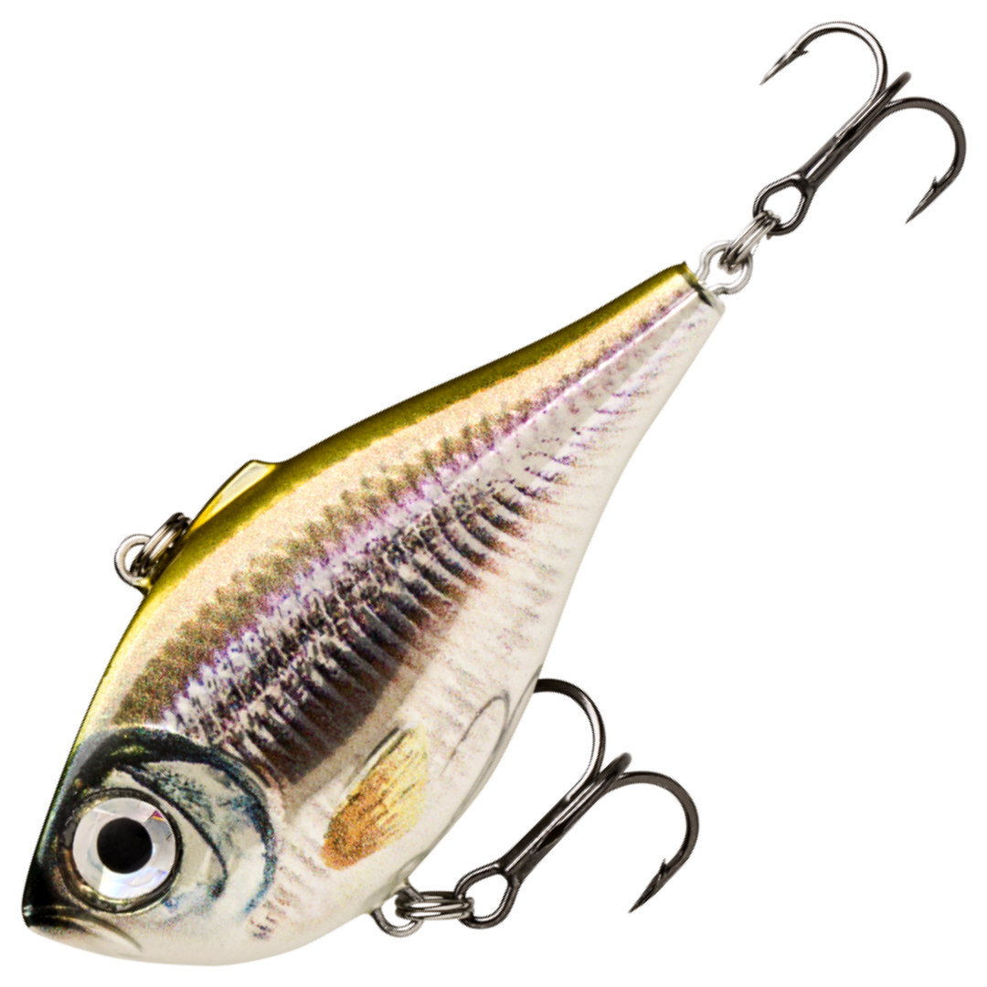 Rapala Rippin Rap Vaappu 9g 5cm, väri Live Smelt: oliivinruskea selkä ja hopeinen kylki