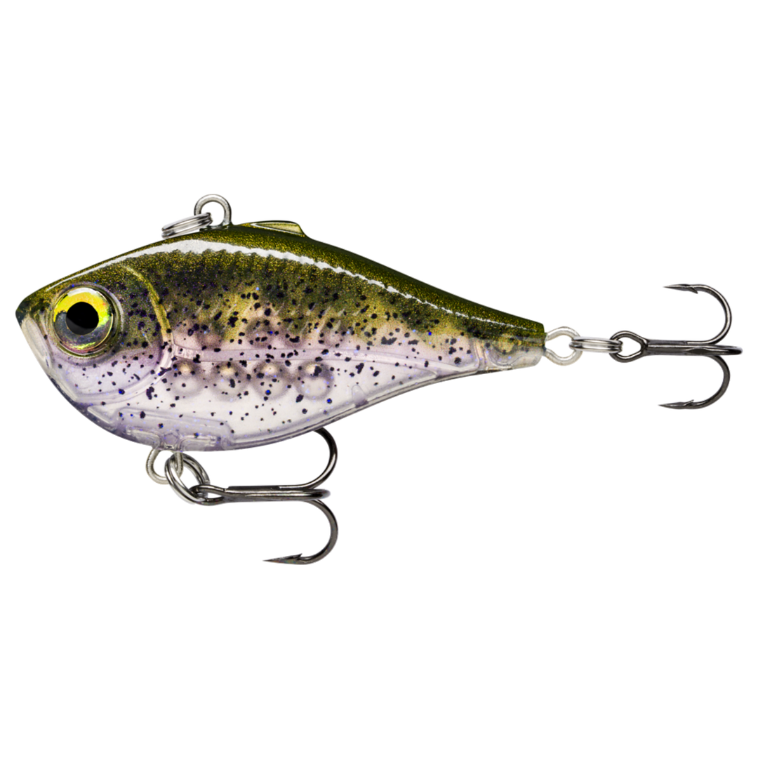 Rapala Rippin Rap Vaappu 9g 5cm Olive Minnow sivulta, pää vasemmalla