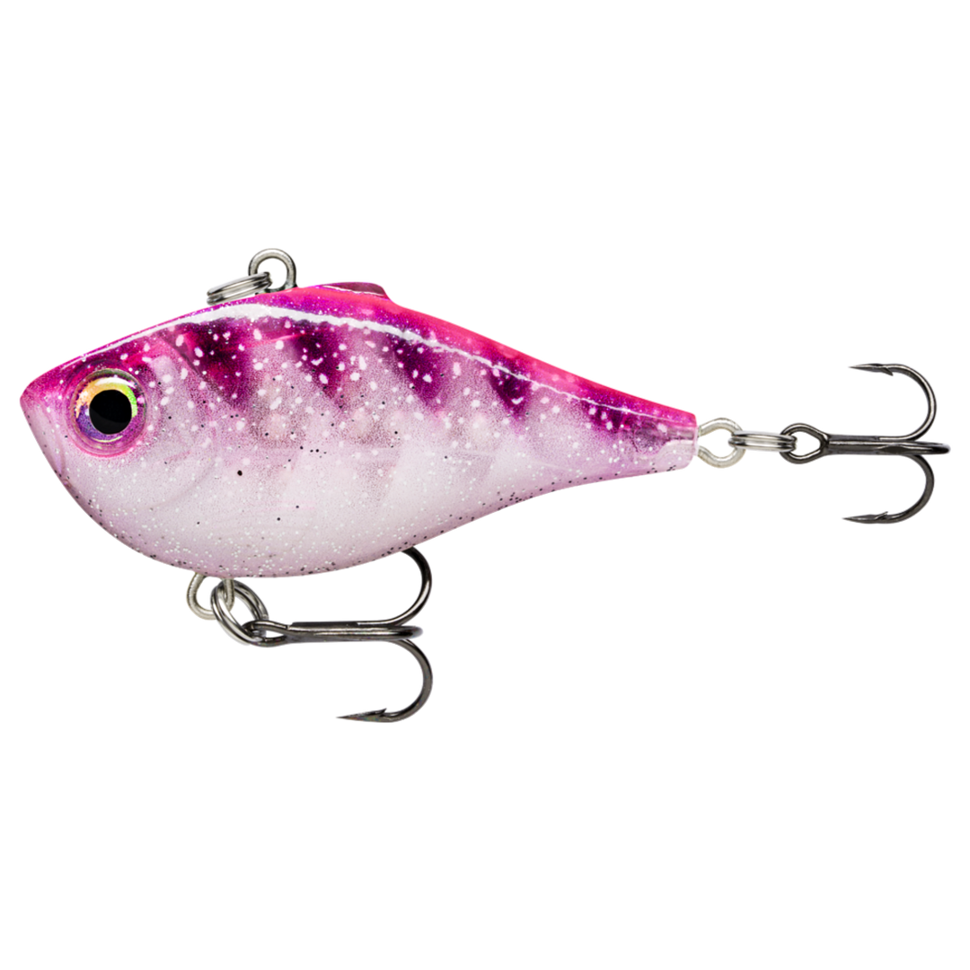 Rapala Rippin Rap Vaappu 9g 5cm Pink Dreams sivulta, pää vasemmalla
