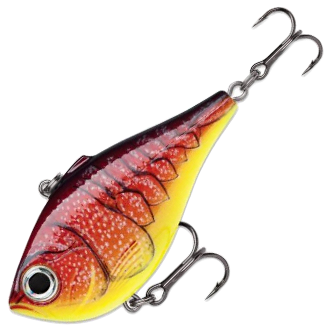 Rapala Rippin Rap Vaappu 9g 5cm, väri Redfire Crawdad: punaruskea selkä, ravunkuvio ja keltainen vatsa