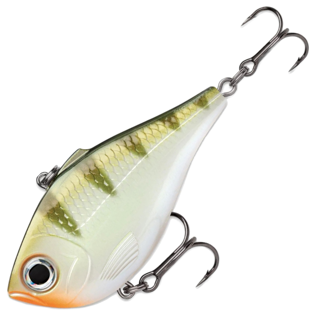 Rapala Rippin Rap Vaappu 9g 5cm, väri Yellow Perch: vihreä selkä, tummat poikkiraidat ja vaalea kylki