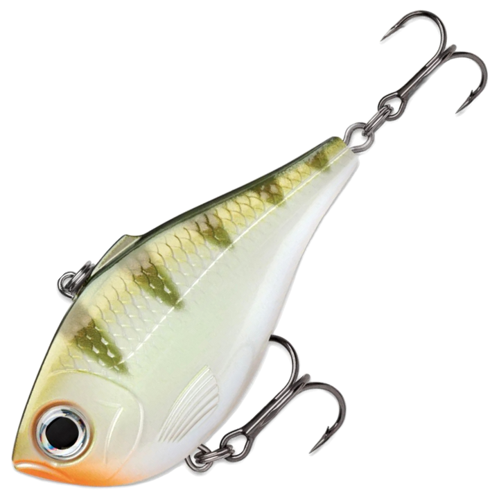 Rapala Rippin Rap Vaappu 9g 5cm, väri Yellow Perch: vihreä selkä, tummat poikkiraidat ja vaalea kylki