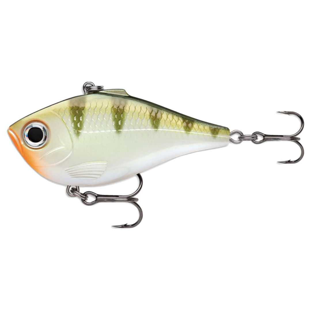 Rapala Rippin Rap Vaappu 9g 5cm Yellow Perch sivulta, pää vasemmalla