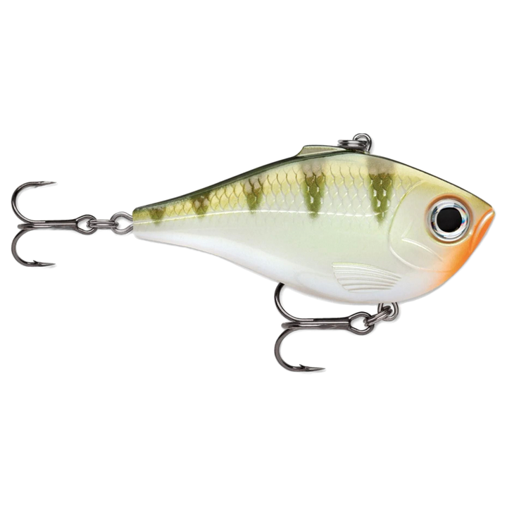 Rapala Rippin Rap Vaappu 9g 5cm Yellow Perch sivulta, pää oikealla