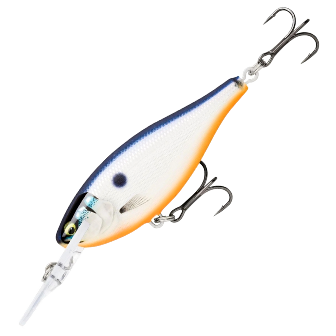 Rapala Shad Rap Elite Vaappu 5.5cm 7g, väri Gilded Pearl Shad: sininen selkä, valkoinen kylki ja oranssi vatsa