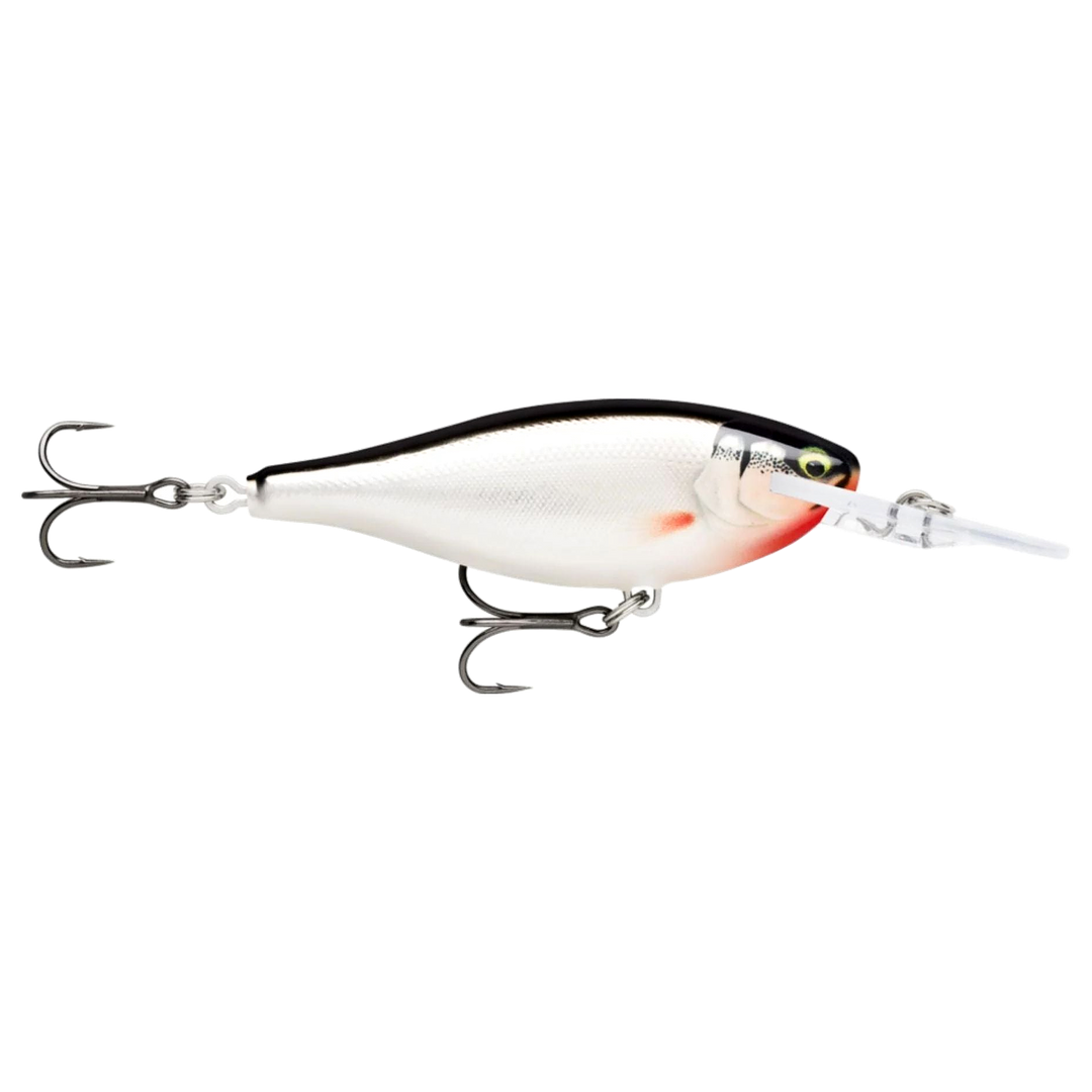 Rapala Shad Rap Elite Vaappu 5.5cm 7g Gilded Silver (GDS) sivulta, pää oikealla