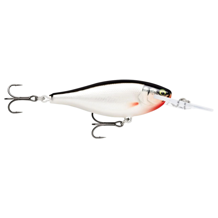 Rapala Shad Rap Elite Vaappu 5.5cm 7g Gilded Silver (GDS) sivulta, pää oikealla