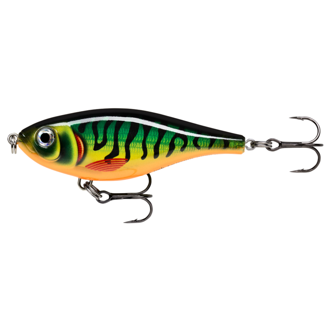 Rapala X-Rap Twitchin´ Shad Vaappu 8cm 13g HTIP sivulta, pää vasemmalla