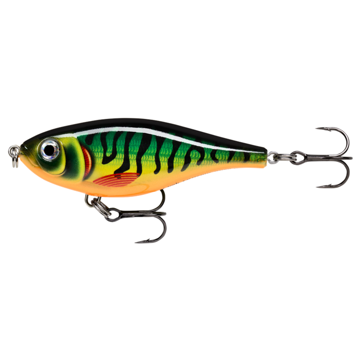 Rapala X-Rap Twitchin´ Shad Vaappu 8cm 13g HTIP sivulta, pää vasemmalla