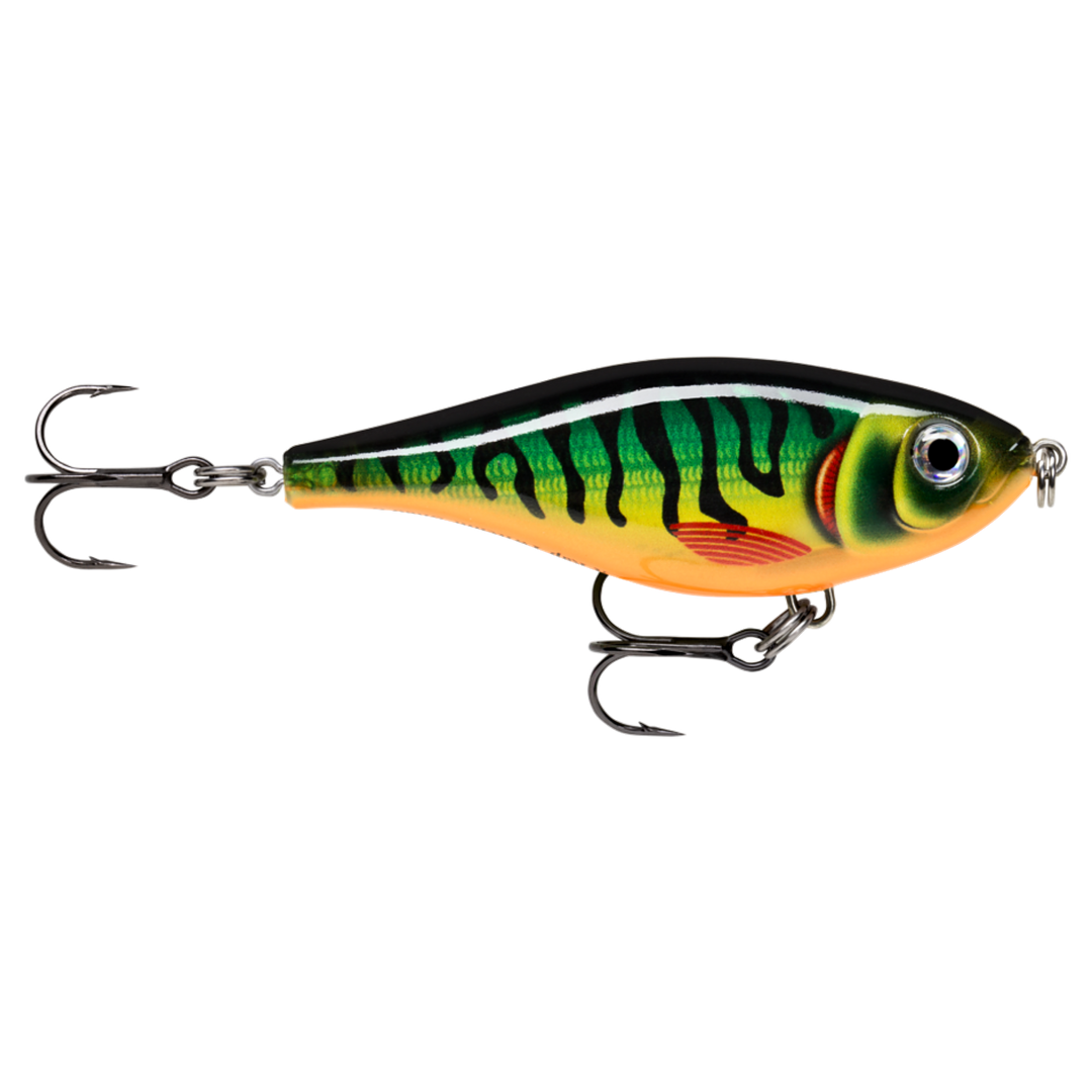 Rapala X-Rap Twitchin´ Shad Vaappu 8cm 13g HTIP sivulta, pää oikealla
