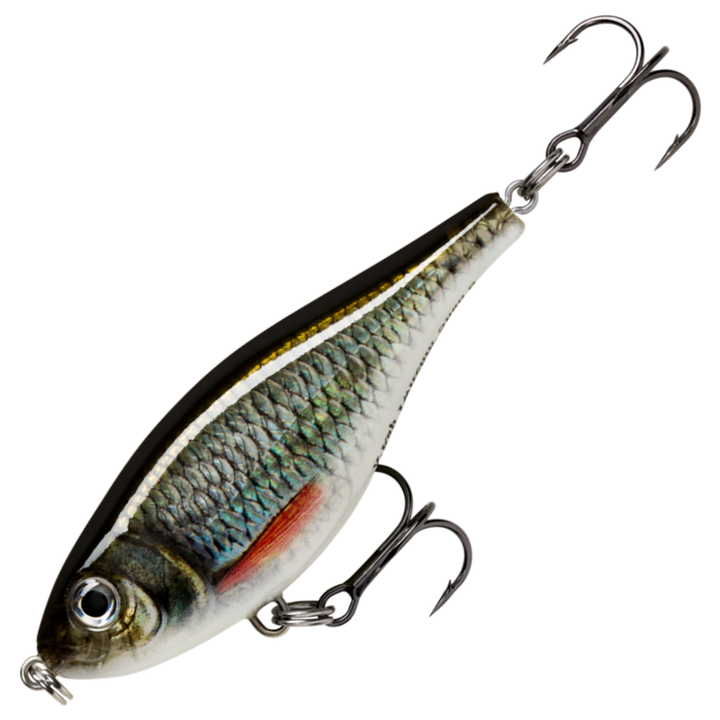 Rapala X-Rap Twitchin´ Shad Vaappu 8cm 13g, väri ROL: tumma selkä ja hopeinen kylki