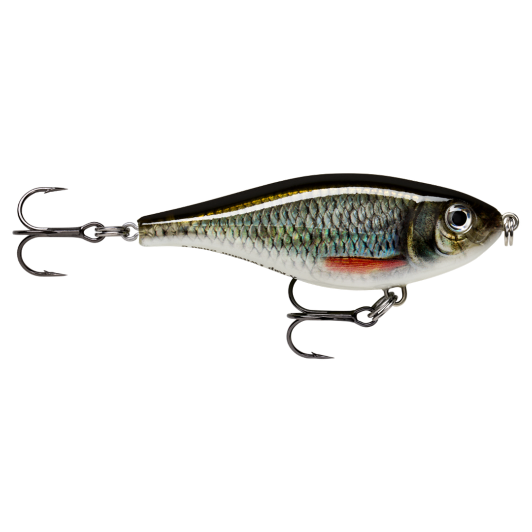 Rapala X-Rap Twitchin´ Shad Vaappu 8cm 13g ROL sivulta, pää oikealla