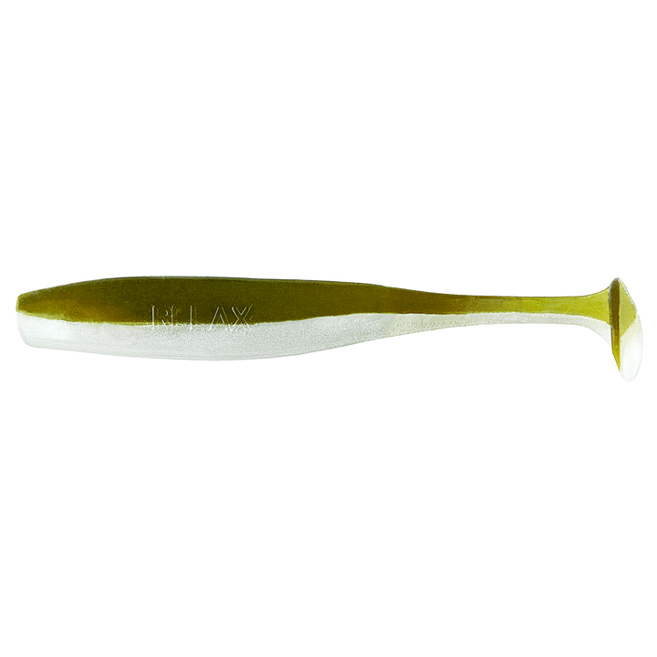Relax Bass Jigi 2.5" L585 sivulta, pää vasemmalla