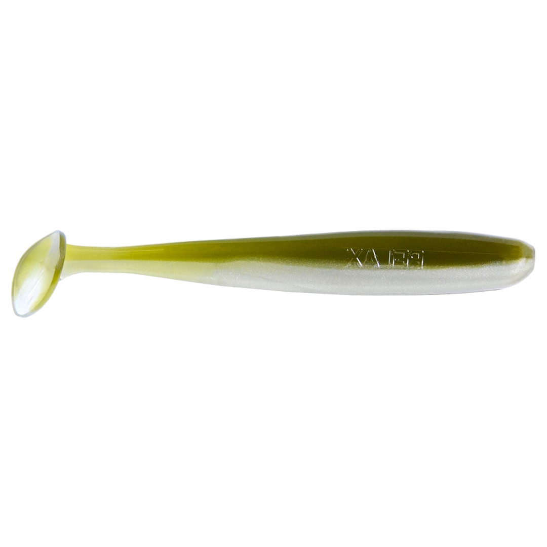 Relax Bass Jigi 3" L585 sivulta, pää oikealla