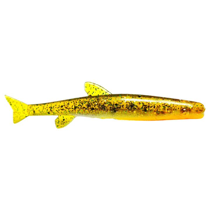 Ruthless Orka Small Fish Jigi 10cm G sivulta, pää oikealla