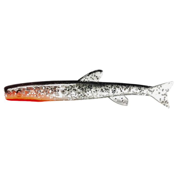 Ruthless Orka Small Fish Jigi 10cm SF45 sivulta, pää vasemmalla