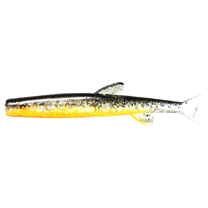 Ruthless Orka Small Fish Jigi 10cm SFBO sivulta, pää vasemmalla